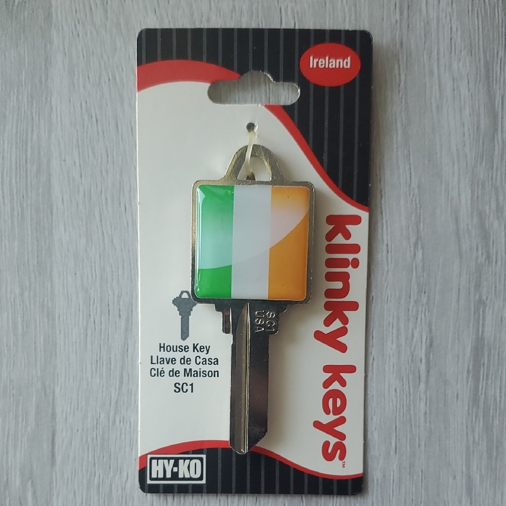 Ireland Flag Key Blank